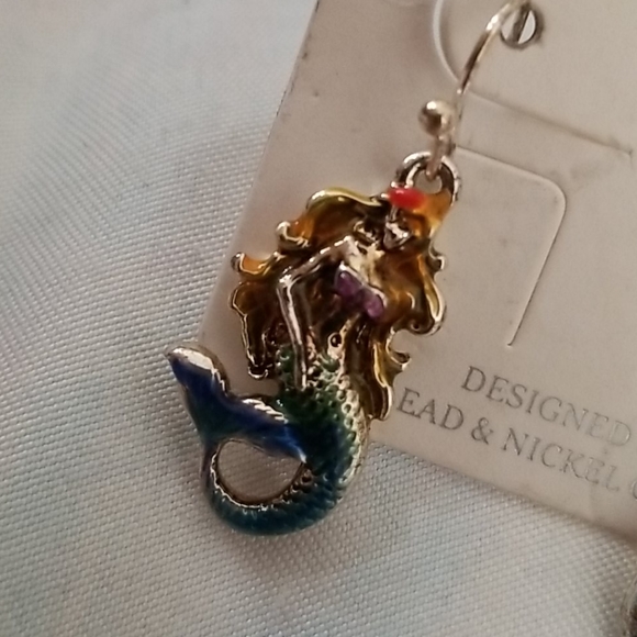 Mermaid earrings - Picture 2 of 4